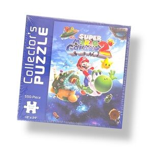 Super Mario Galaxy 2 Collector's Edition Sealed 90's Nostalgic Puzzle Brand New